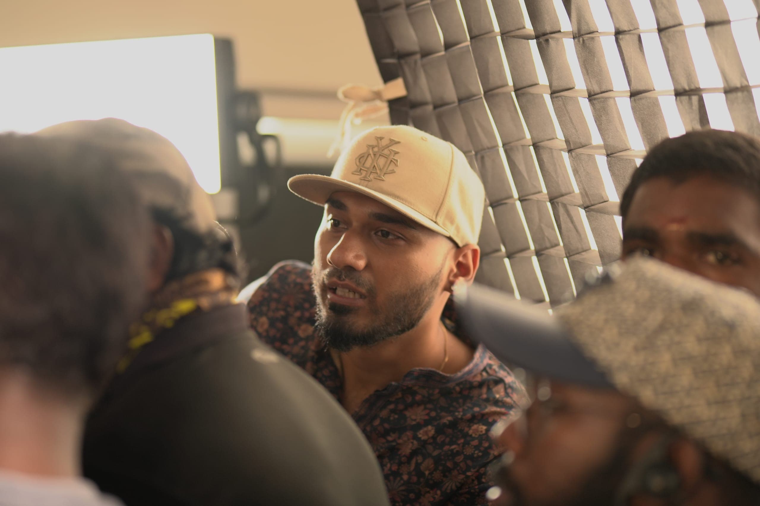 Medimix TVC — cast and crew between setups