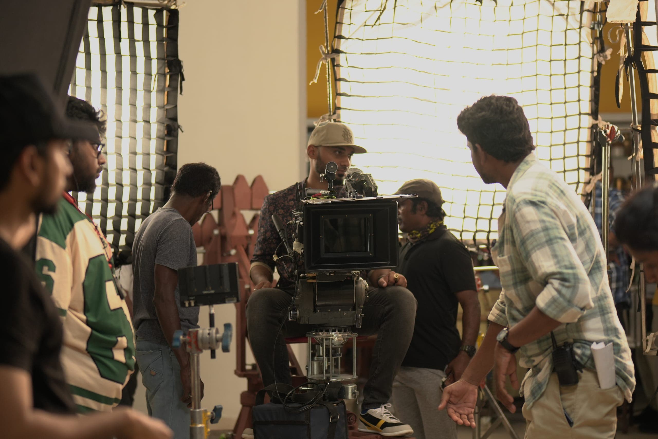 Medimix TVC — camera team lining up a shot